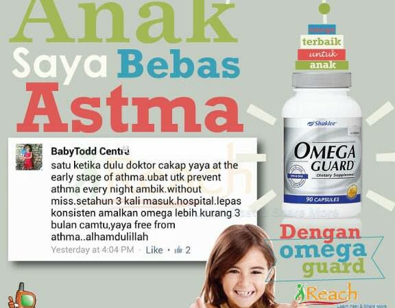 Bagaimanakah suplemen Omega-3 membantu penyakit asma?